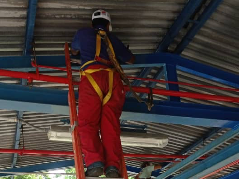 Recuperación de una planta de Laca Nitro