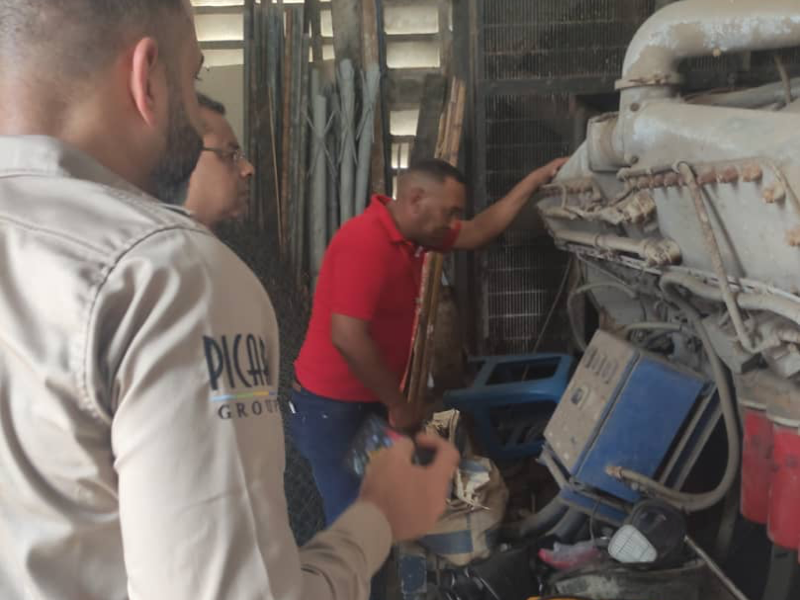 Inspección en planta de Suministro Maiquetía
